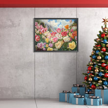 Load image into Gallery viewer, Flower Cluster Bouquet 40*30CM (canvas) Full Square Drill Diamond Painting
