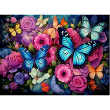 Load image into Gallery viewer, Flower Cluster Bouquet 40*30CM (canvas) Full Square Drill Diamond Painting
