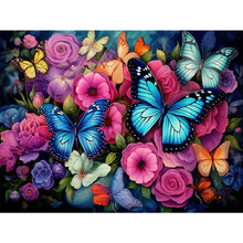 Load image into Gallery viewer, Flower Cluster Bouquet 40*30CM (canvas) Full Square Drill Diamond Painting
