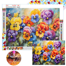 Load image into Gallery viewer, Flower Cluster Bouquet 40*30CM (canvas) Full Square Drill Diamond Painting
