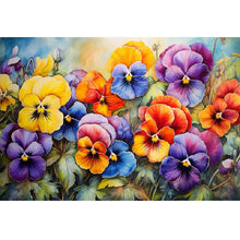 Load image into Gallery viewer, Flower Cluster Bouquet 40*30CM (canvas) Full Square Drill Diamond Painting
