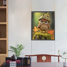 Load image into Gallery viewer, Baby Owl 40*50CM (canvas) Full Round Drill Diamond Painting
