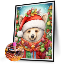 Load image into Gallery viewer, Christmas White Bear 40*50CM (canvas) Full Round Drill Diamond Painting
