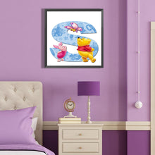 Load image into Gallery viewer, Letter S 40*40CM (canvas) Full Round Drill Diamond Painting
