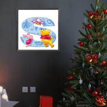 Load image into Gallery viewer, Letter S 40*40CM (canvas) Full Round Drill Diamond Painting

