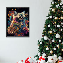 Load image into Gallery viewer, Cat 30*40CM (canvas) Full Round Drill Diamond Painting
