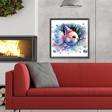 Load image into Gallery viewer, Shiny Animal Goldfish 30*30CM (canvas) Full Round Drill Diamond Painting
