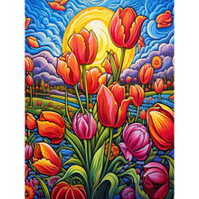 Load image into Gallery viewer, Tulip 30*40CM (canvas) Full Round Drill Diamond Painting
