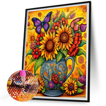 Load image into Gallery viewer, Sunflower 30*40CM (canvas) Full Round Drill Diamond Painting
