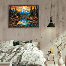 Load image into Gallery viewer, Mountains And Flowing Water 40*30CM (canvas) Full Round Drill Diamond Painting
