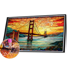 Load image into Gallery viewer, Cross-River Bridge 40*30CM (canvas) Full Round Drill Diamond Painting
