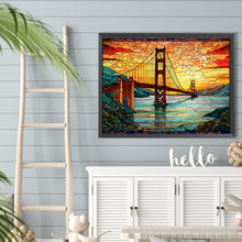 Load image into Gallery viewer, Cross-River Bridge 40*30CM (canvas) Full Round Drill Diamond Painting
