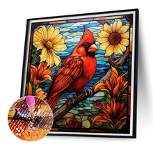 Load image into Gallery viewer, Flowers And Cardinals 30*30CM (canvas) Full Square AB Drill Diamond Painting
