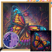 Load image into Gallery viewer, Flowers And Butterflies 30*30CM (canvas) Full Square AB Drill Diamond Painting
