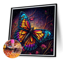 Load image into Gallery viewer, Flowers And Butterflies 30*30CM (canvas) Full Square AB Drill Diamond Painting
