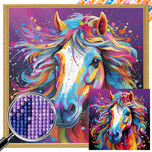 Load image into Gallery viewer, Colorful Horse 30*30CM (canvas) Full Square AB Drill Diamond Painting
