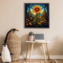 Load image into Gallery viewer, Flowers And Sunflowers 30*30CM (canvas) Full Square AB Drill Diamond Painting
