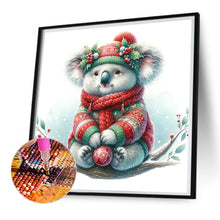 Load image into Gallery viewer, Christmas Koala 30*30CM (canvas) Full Square AB Drill Diamond Painting
