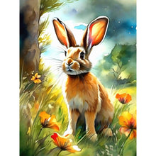 Load image into Gallery viewer, Rabbit In The Forest 30*40CM (canvas) Full Round Drill Diamond Painting
