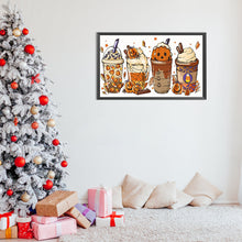 Load image into Gallery viewer, Halloween Drinks 50*30CM (canvas) Full Round Drill Diamond Painting
