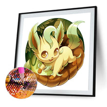 Load image into Gallery viewer, Grass Eevee 30*30CM (canvas) Full Round AB Drill Diamond Painting
