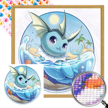 Load image into Gallery viewer, Water Eevee 30*30CM (canvas) Full Round AB Drill Diamond Painting
