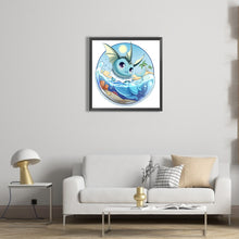 Load image into Gallery viewer, Water Eevee 30*30CM (canvas) Full Round AB Drill Diamond Painting
