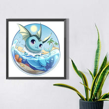 Load image into Gallery viewer, Water Eevee 30*30CM (canvas) Full Round AB Drill Diamond Painting
