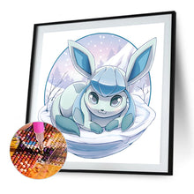 Load image into Gallery viewer, Ice Eevee 30*30CM (canvas) Full Round AB Drill Diamond Painting
