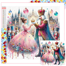 Load image into Gallery viewer, Nutcracker And The Princess 40*40CM (canvas) Full Square Drill Diamond Painting
