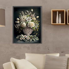 Load image into Gallery viewer, Vase Bouquet 30*40CM (canvas) Full Square Drill Diamond Painting
