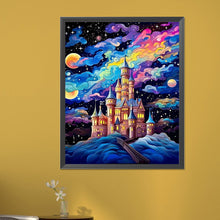 Load image into Gallery viewer, Castle Under The Stars 40*50CM (canvas) Full AB Round Drill Diamond Painting
