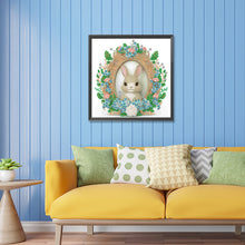 Load image into Gallery viewer, Garland Rabbit 30*30CM (canvas) Partial Special-Shaped Drill Diamond Painting
