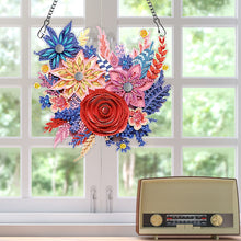 Load image into Gallery viewer, Special Shaped Diamond Painting Wreath Ornament for Home Window Door Decor (#1)

