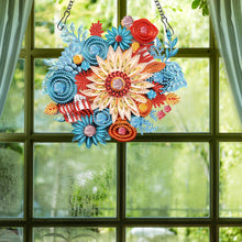 Load image into Gallery viewer, Special Shaped Diamond Painting Wreath Ornament for Home Window Door Decor (#2)
