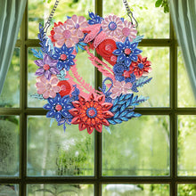 Load image into Gallery viewer, Special Shaped Diamond Painting Wreath Ornament for Home Window Door Decor (#3)
