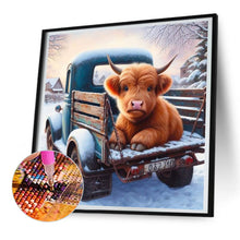 Load image into Gallery viewer, Calf 30*30CM (canvas) Full Round Drill Diamond Painting
