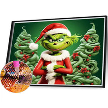 Load image into Gallery viewer, Christmas Goblin 40*30CM (canvas) Full Round Drill Diamond Painting
