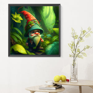 Goblin In The Forest 30*30CM (canvas) Full Round Drill Diamond Painting