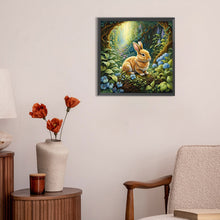 Load image into Gallery viewer, Little Rabbit In The Forest 30*30CM (canvas) Full Round Drill Diamond Painting
