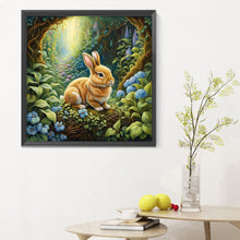 Load image into Gallery viewer, Little Rabbit In The Forest 30*30CM (canvas) Full Round Drill Diamond Painting
