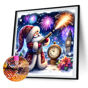 New Year'S Eve Goblin 40*40CM (canvas) Full AB Round Drill Diamond Painting