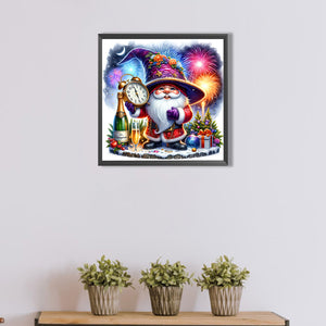 New Year'S Eve Goblin 40*40CM (canvas) Full AB Round Drill Diamond Painting