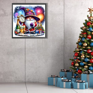 New Year'S Eve Goblin 40*40CM (canvas) Full AB Round Drill Diamond Painting