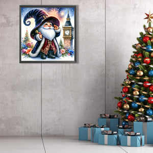 New Year'S Eve Goblin 40*40CM (canvas) Full AB Round Drill Diamond Painting