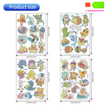 Load image into Gallery viewer, 43 PCS Diamond Painting Sticker Gem Sticker for Boy Gift (Dolphin Duck Pig)
