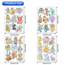 Load image into Gallery viewer, 35 PCS Diamond Painting Sticker Gem Sticker for Boy Gift (Elephant Panda Lion)
