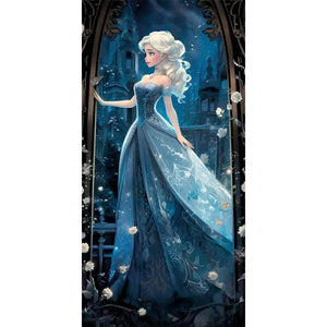 Disney Princess 40*80CM (canvas) Full Square Drill Diamond Painting