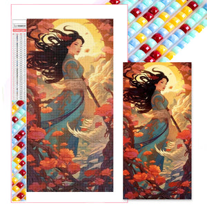 Disney Princess 40*80CM (canvas) Full Square Drill Diamond Painting