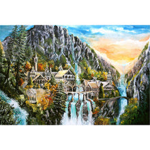 Load image into Gallery viewer, Landscape Castle 60*40CM (canvas) Full Round Drill Diamond Painting
